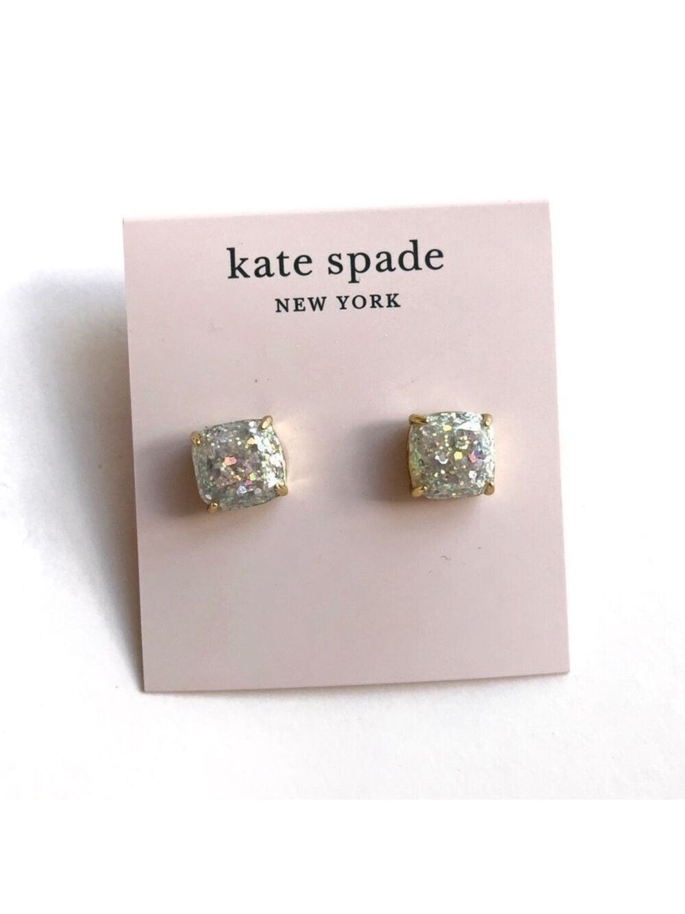 Kate Spade Mini Small Square Stud Earrings - Picture 6 of 11